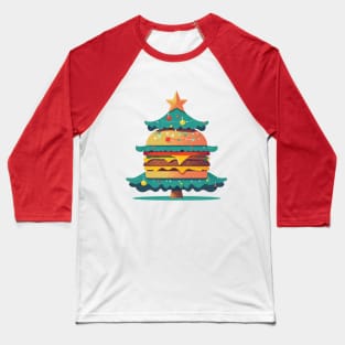 christmas tree burger Baseball T-Shirt